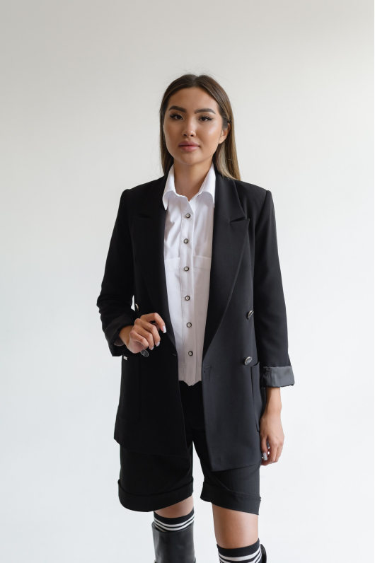 Жакет удлиненный